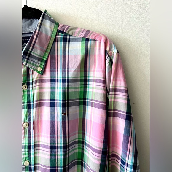 Tommy Hilfiger Button Down Shirt Polo - Picture 2 of 7